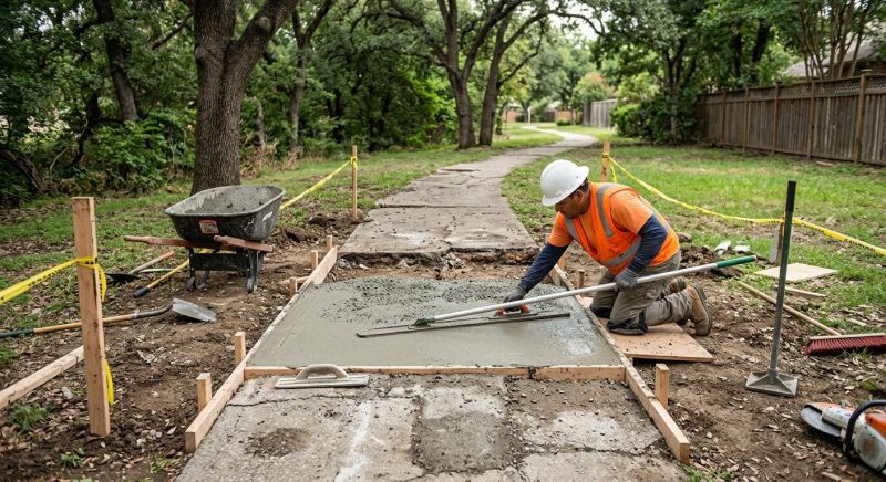 Walkway Grinding Service